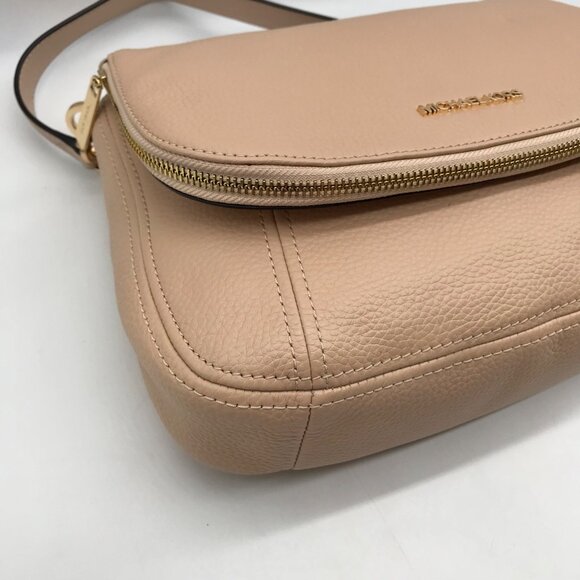 Michael Kors Light Pink Pebbled Leather Bedford Convertible Shoulder bag - Picture 7 of 11